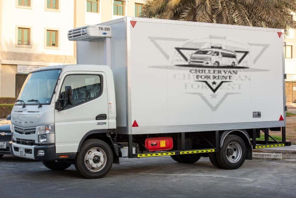 Chiller Truck Rental in Dubai