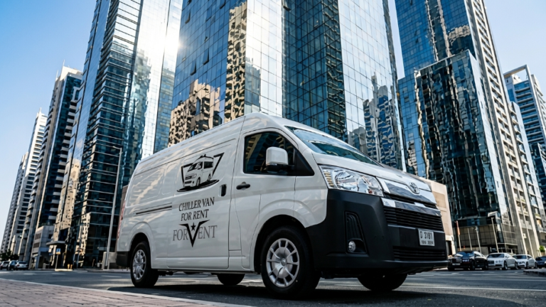 Chiller Van Rental Dubai fresh cargo kept cool end to end