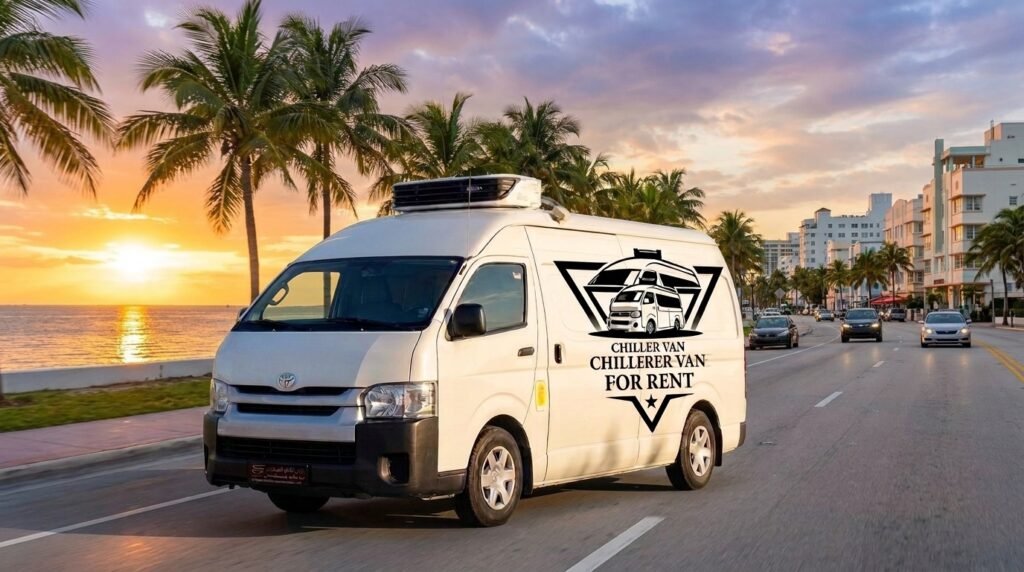 chiller van for rent