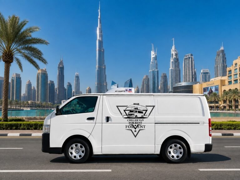 Chiller Van Rental Prices in Dubai — clear AED rates, no hidden fees.